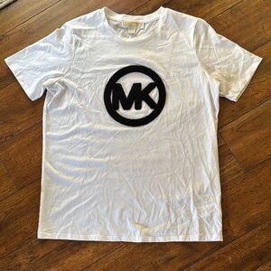 Michael Kors White T-Shirt with Black Logo
